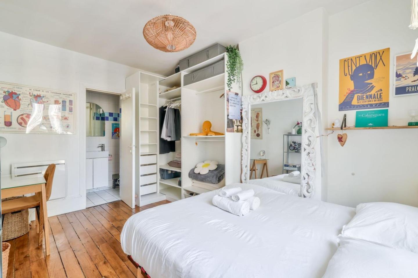 Lovely 1br Flat Near Voltaire Metro Station Appartamento
